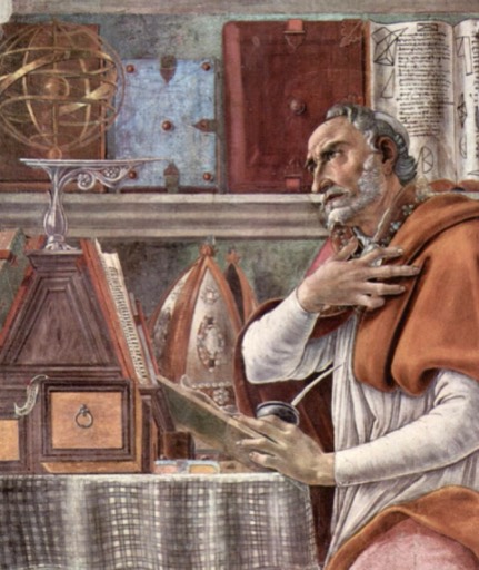 Depiction of Augustine