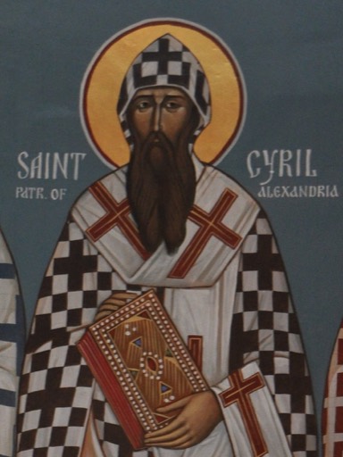 Depiction of Cyril of Alexandria