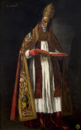 Depiction of Gregory the Great