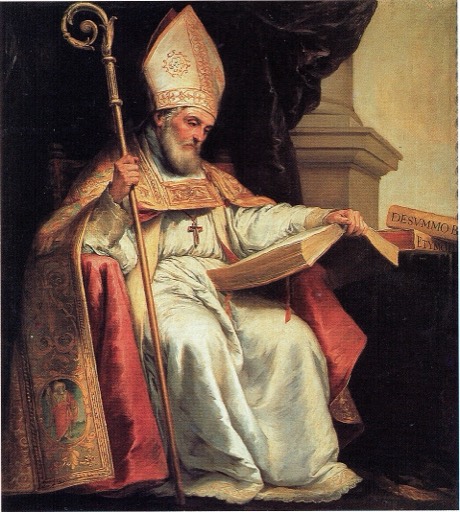 Depiction of Isidore of Seville