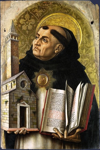 Depiction of Thomas Aquinas