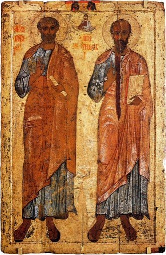 Icon of Holy Apostles Peter and Paul