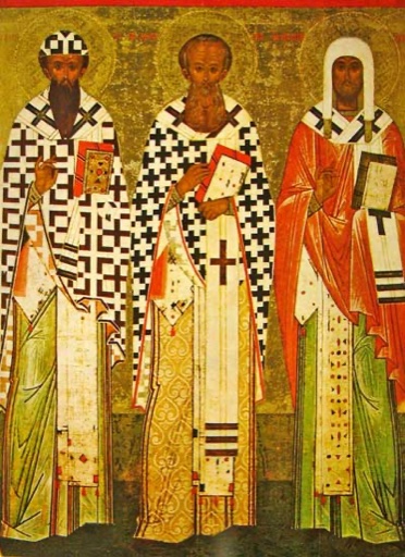 Icon of Ss Athanasius and Cyril of Alexandria