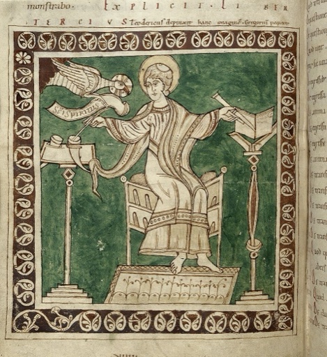Icon of St Gregory the Dialogist