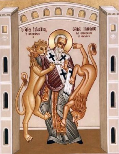 Icon of Hieromartyr Ignatius the Godbearer