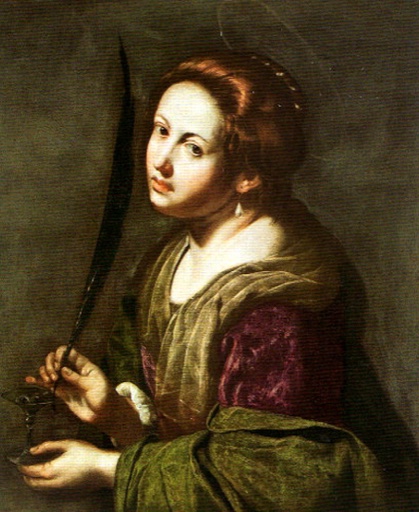 Icon of Virgin Martyr Lucy of Syracuse