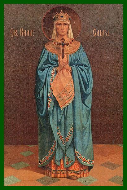 Icon of St Olga of Kiev