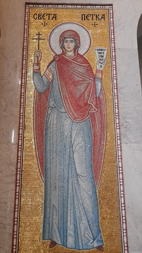 Icon of St Paraskeva (Petka) of Serbia