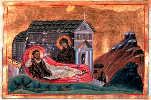Icon of St Romanos the Melodist