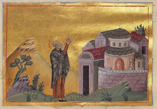 Icon of Ven. Sabbas the Sanctified